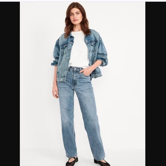Old Navy Denim - Old Navy High-Waisted OG Loose Jeans Size 10
